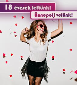 18 évesek vagyunk – Ünnepeld velünk a szülinapunkat!