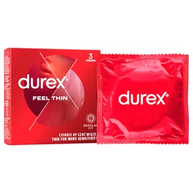 Durex Feel Thin - élethű érzés óvszer (3db)