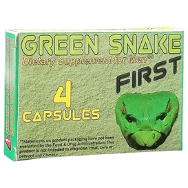 Green Snake First - étrend kiegészítő kapszula férfiaknak (4db)