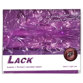 Lakk lepedő - 200x220cm (lila)