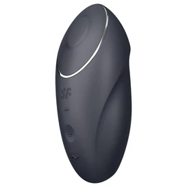 Satisfyer Tap &amp; Climax 1 - 2in1 csikló vibrátor (fekete)