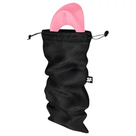 Satisfyer Treasure Bag - tároló táska - közepes (fekete)