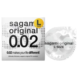 Sagami Original 0,02 L - óvszer - 58mm (1db)