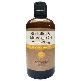 Coconutoil - Bio Intim &amp; Masszázsolaj Ylang-Ylang (80ml)