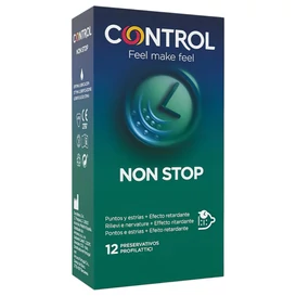 Control - bordázott késleltető hatású óvszer (12db)