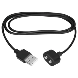 Satisfyer - mágneses USB töltőkábel (fekete)