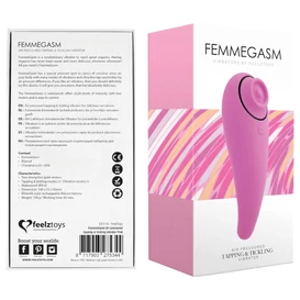 FEELZTOYS Femmegasm - akkus 2in1 csikló vibrátor (pink)