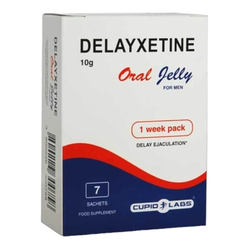 Delayxetine - étrend-kiegészítő zselé férfiaknak (7 tasak)