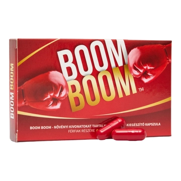 Boom Boom - étrend-kiegészítő kapszula férfiaknak (2db)