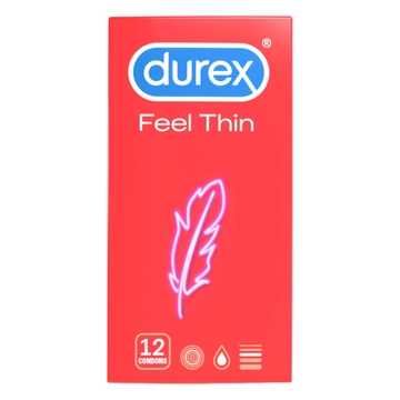 Durex Feel Thin - élethű érzés óvszer (12db)