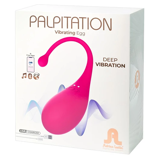 Adrien Lastic Palpitation - okos vibrációs tojás (pink)