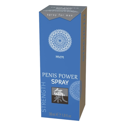 HOT Shiatsu Penis Power - stimuláló intim spray férfiaknak (30ml)