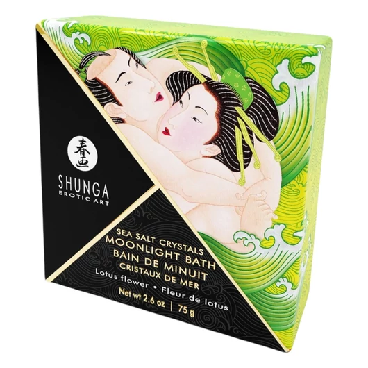 Shunga Lotus Flower - fürdőkristály holt tengeri ásványokkal (75g)