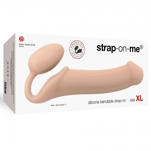 Strap-on-me XL - felcsatolható dildó - extra nagy (natúr)