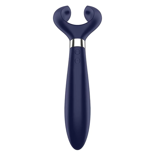 Satisfyer Endless Fun - akkus, vízálló párvibrátor (kék)