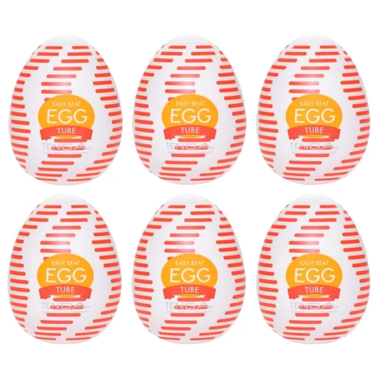 TENGA Egg Tube - maszturbációs tojás (6db)