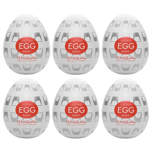 TENGA Egg Boxy - maszturbációs tojás (6db)