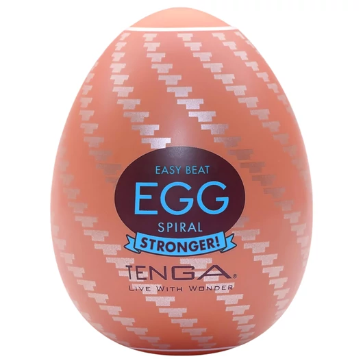 TENGA Egg Spiral Stronger - maszturbációs tojás (1db)