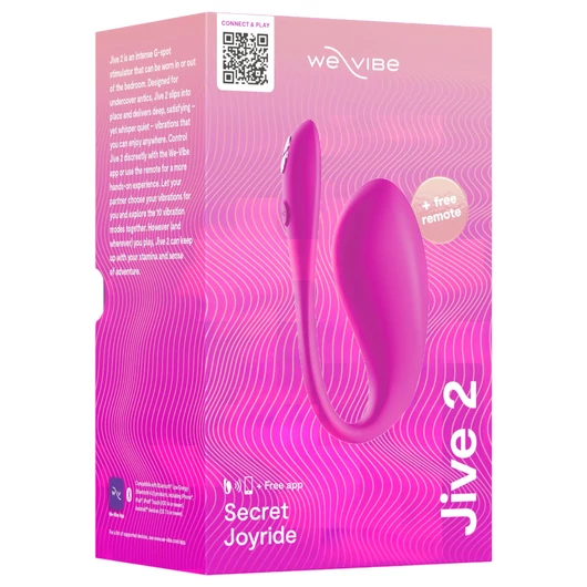 We-Vibe Jive 2 - akkus, okos vibrotojás (pink)