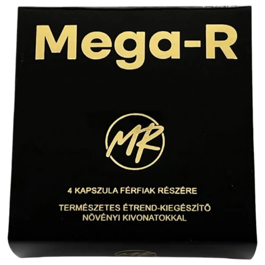 MEGA R - természetes étrend kiegészítő kapszula férfiaknak (4db)