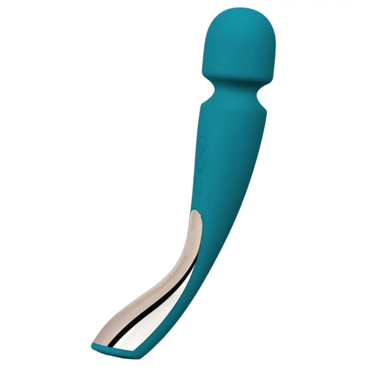 LELO Smart Wand 2 - közepes - akkus, masszírozó vibrátor (türkiz)