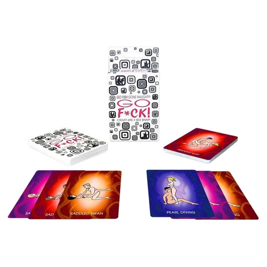GO F*CK - Kama Sutra kártyajáték (52db)