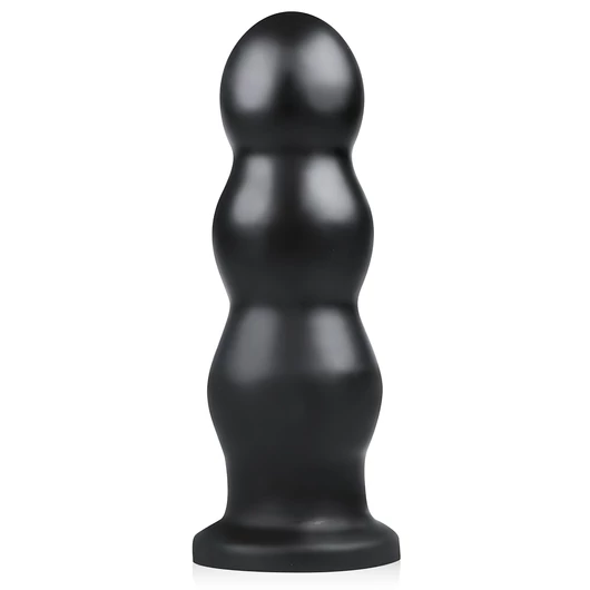 BUTTR Tactical III - tapadókorongos dildó (fekete)