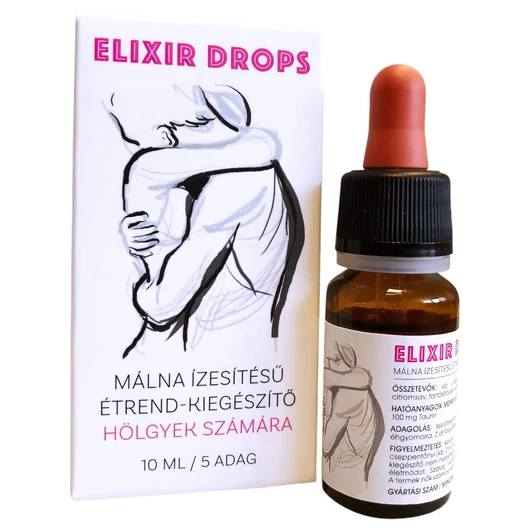 ELIXIR - növényi étrend-kiegészítő csepp nőknek (10ml) - málna