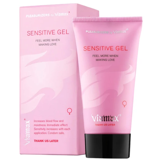 Viamax Sensitive - női vágykeltő krém (50ml)