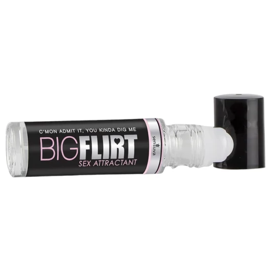 Sensuva Bigflirt - golyós feromon parfüm nőknek és férfiaknak (10ml)