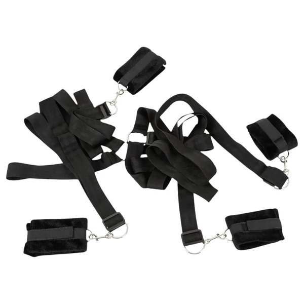 Bad Kitty - plüss ágyhoz kötöző szett (5 részes)