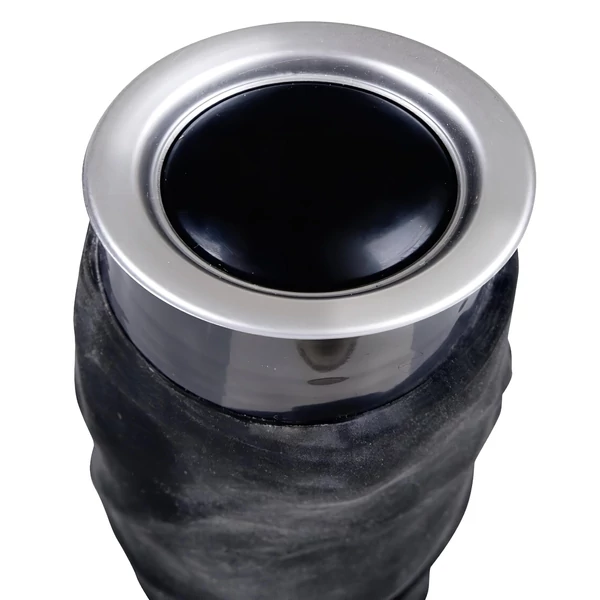 Nature Skin - élethű vibrátor - fekete (22cm)