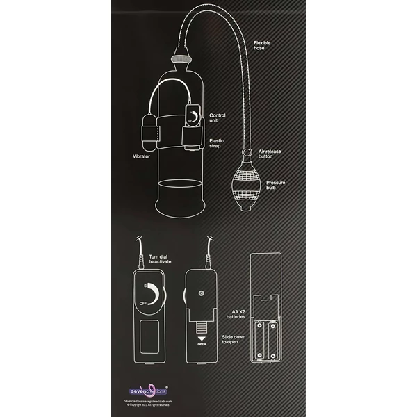 Péniszpumpa vibrációval