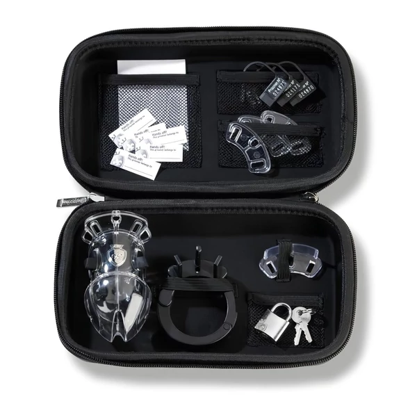 mystim Pubic Enemy No 1 - elektro pénisz ketrec