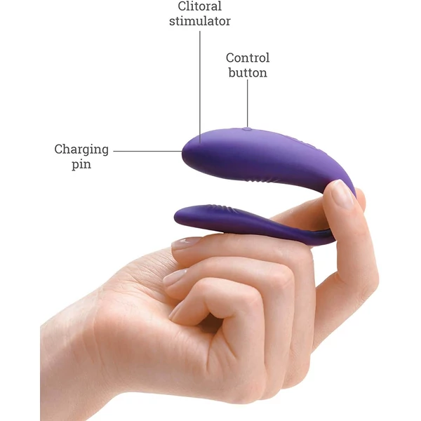 We-Vibe Unite 2.0 - akkus párvibrátor (lila) -