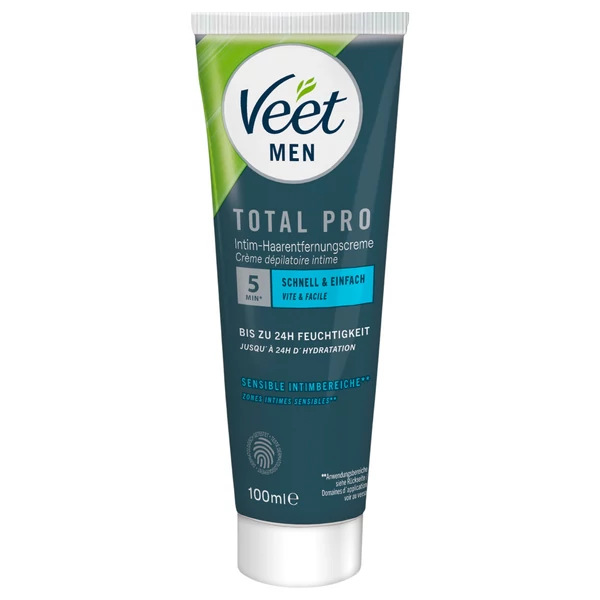 Veet - intim szőrtelenítő krém és balzsam férfiaknak (100+50ml)