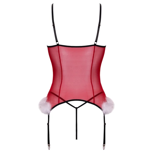 Cottelli - karácsonyi fehérnemű szett (piros)