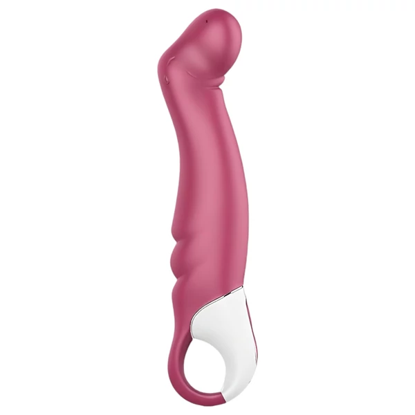 Satisfyer Petting Hippo - akkus, vízálló vibrátor (pink)