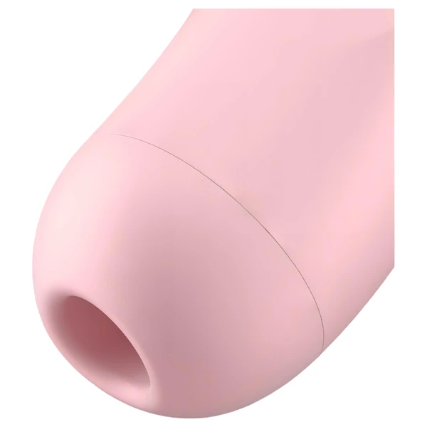 Satisfyer Curvy 2+ - okos léghullámos csiklóizgató (pink)