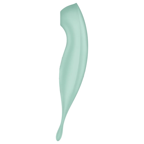 Satisfyer Twirling Pro - okos 2in1 csikló vibrátor (menta)