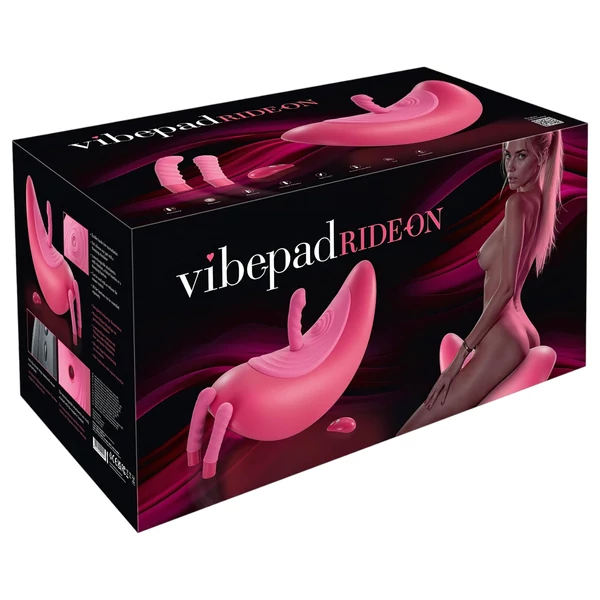 VibePad Rideon - pulzáló G-pont és csiklóizgató hinta (pink)