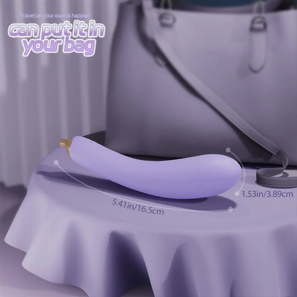 Sex HD - padlizsán vibrátor (lila)