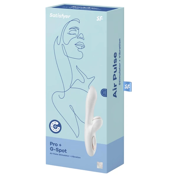 Satisfyer Pro+ G-spot - csiklóizgató és G-pont vibrátor