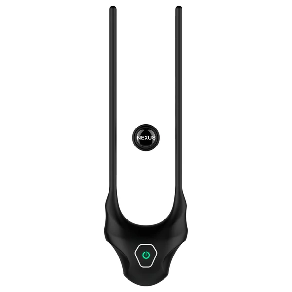 Nexus Forge - állítható vibrációs péniszgyűrű (fekete)