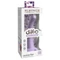 Dillio Curious Five - tapadókorongos dildó (15cm) - lila