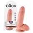 Kép 1/5 - King Cock 7 herés dildó (18 cm) - natúr