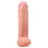 Kép 2/5 - King Cock 12 herés nagy dildó (30 cm) - natúr