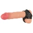 Kép 5/6 - You2Toys - Latex pénisz- és here mandzsetta - fekete