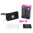 Kép 3/5 - b-vibe Snug Plug 1 - anál plug belső súllyal (55g) - pink