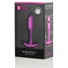 Kép 5/5 - b-vibe Snug Plug 1 - anál plug belső súllyal (55g) - pink